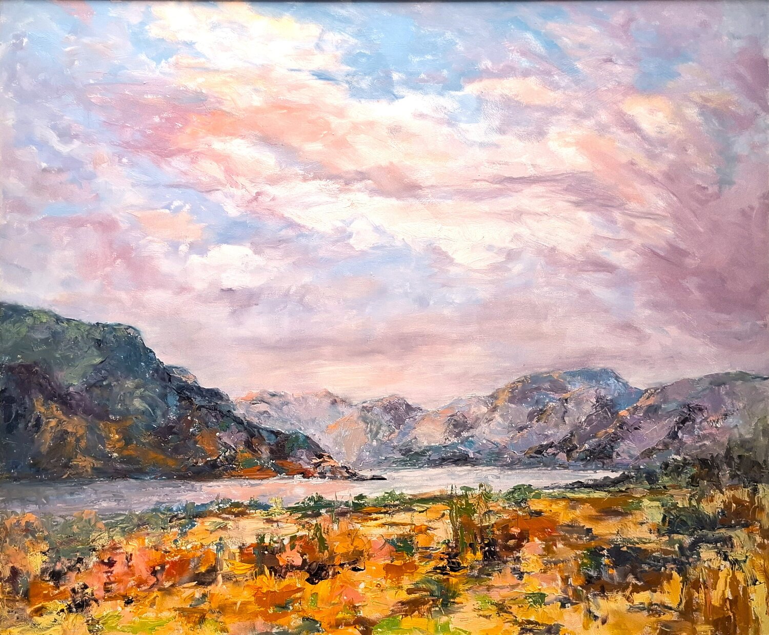 Afternoon Colours Philippa Headley Original painting for sale