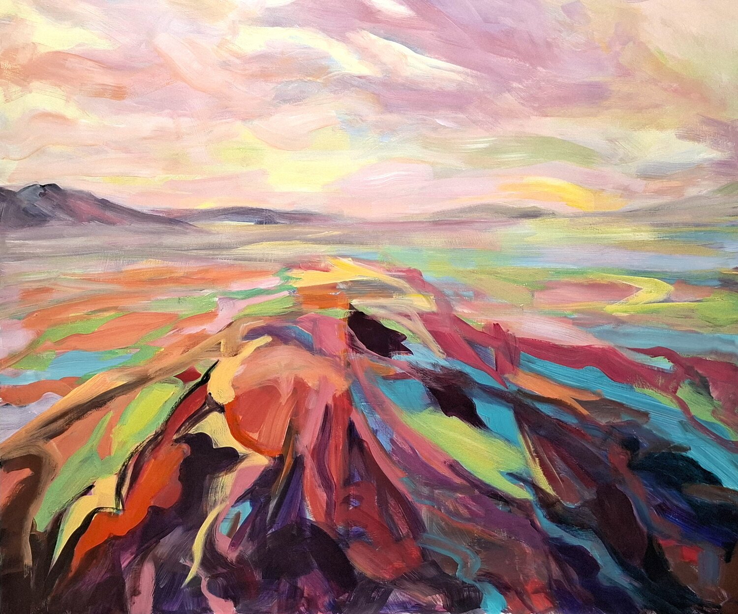 Pulling Me In Philippa Headley Original painting for sale