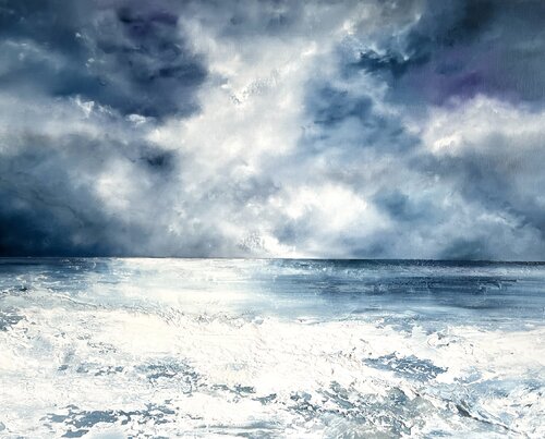 Alchemy of Clouds by Laura Longhurst, Painting for Sale on Select