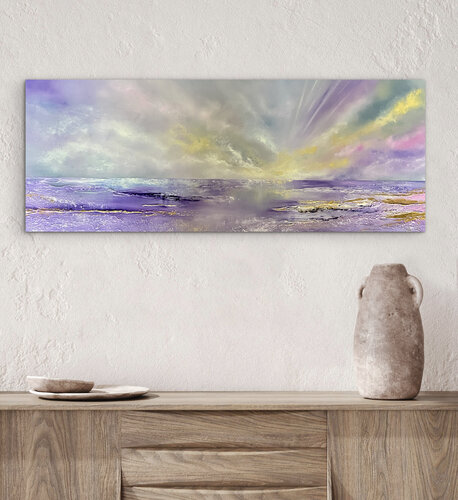Sundae Skies by Laura Longhurst, Painting for Sale on Select