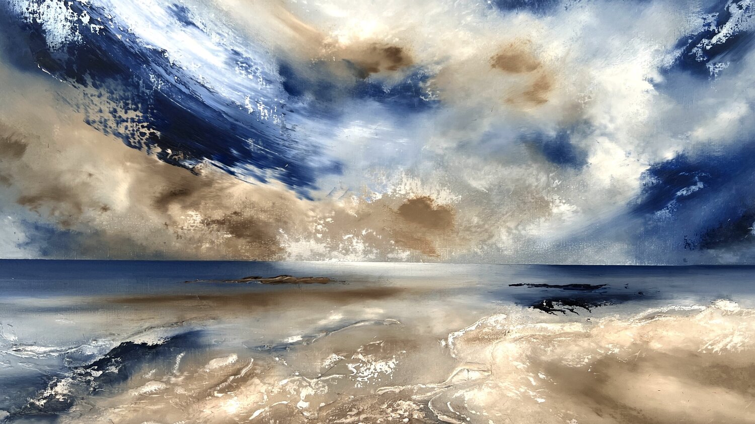 Towards Avalon Laura Longhurst Original painting for sale