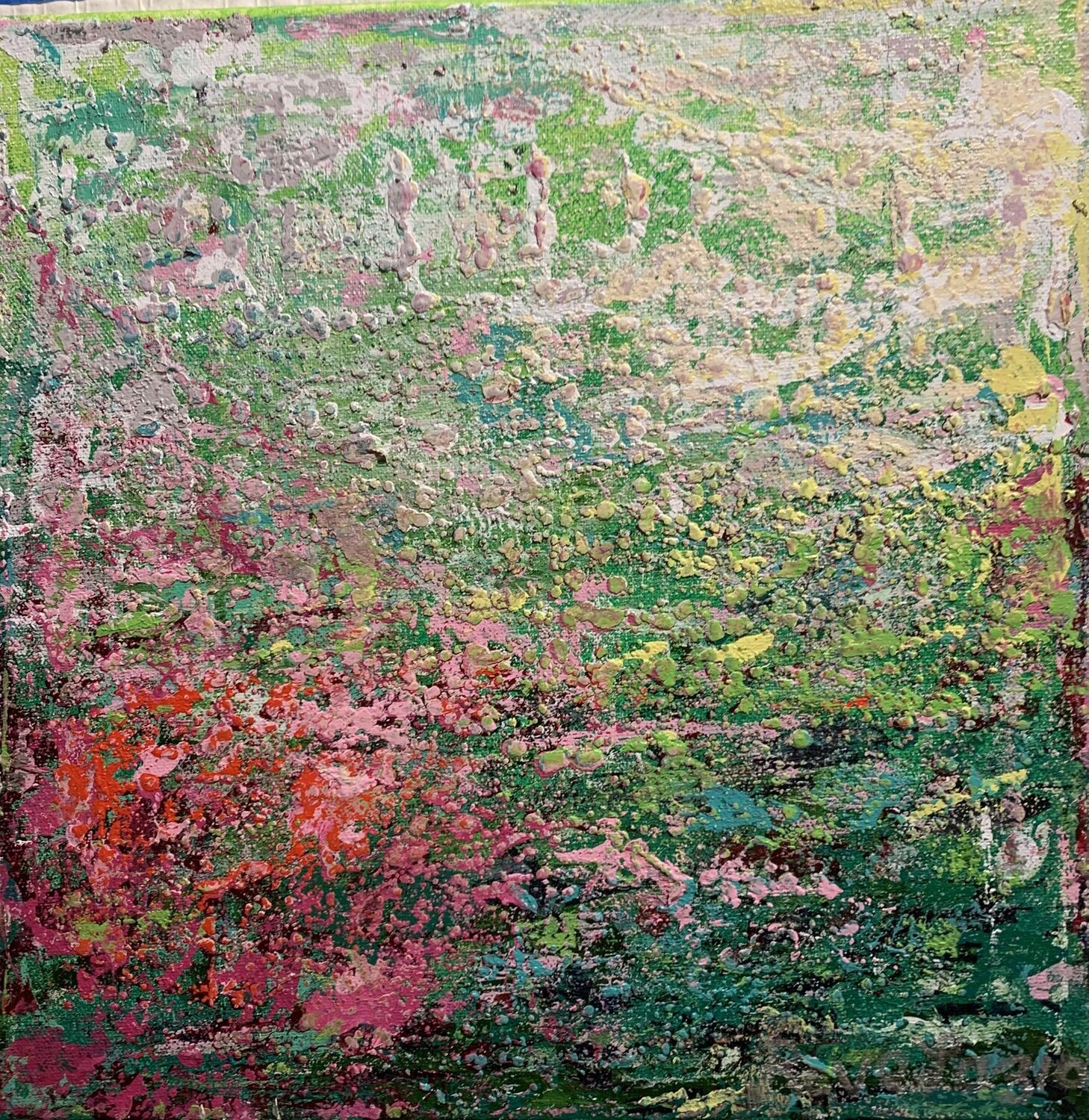 Décembre à Colonia Revelazio Original painting for sale