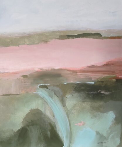 Sentiero Rosa by Ines Duarte, Painting for Sale on Select