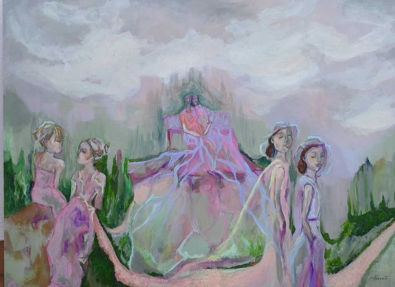 The Women Within Ines Duarte Original painting for sale