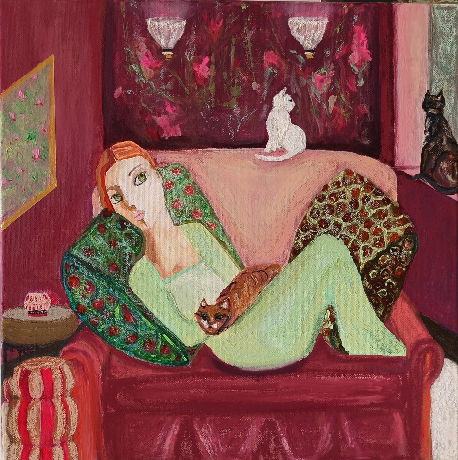 I Tre Moschettieri Ines Duarte Original painting for sale