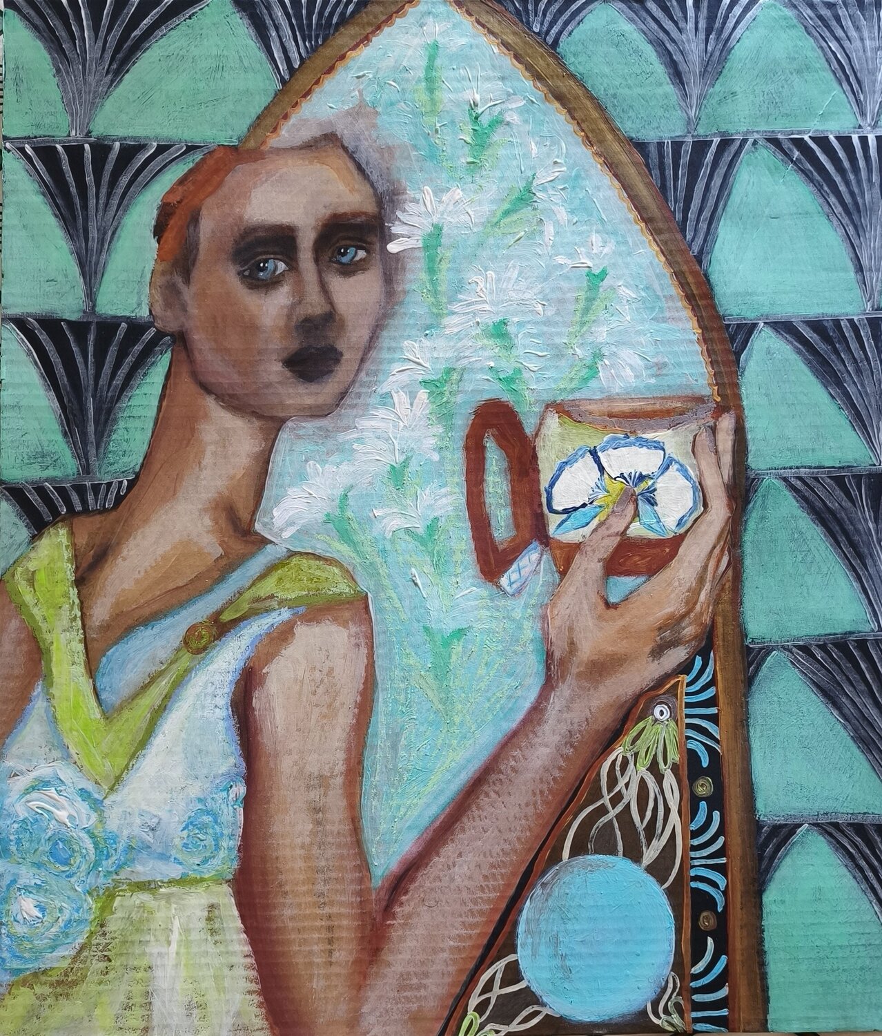 Le prime ore Ines Duarte Original painting for sale