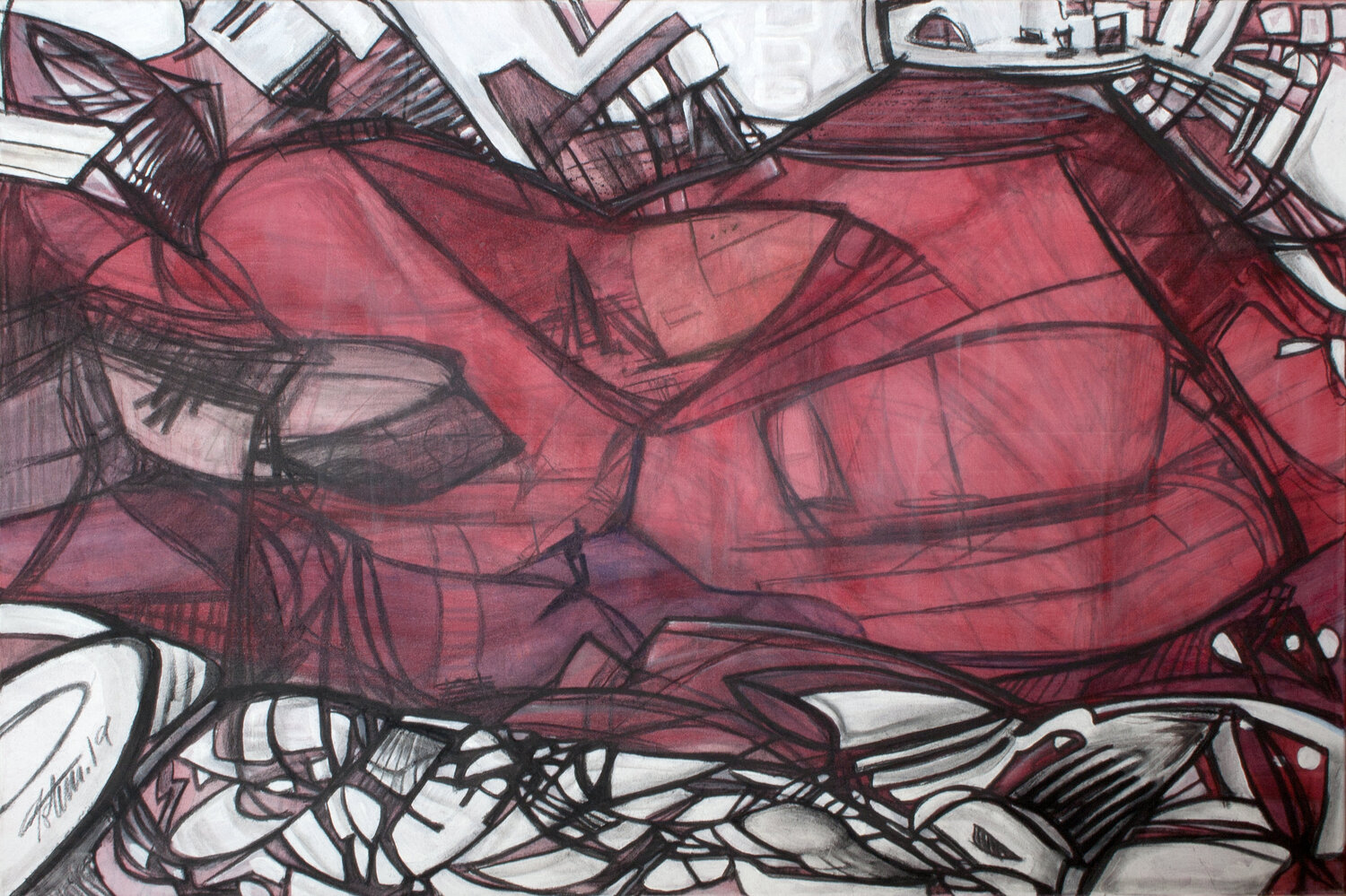 Last Human Cordy * Originalgemälde zu verkaufen