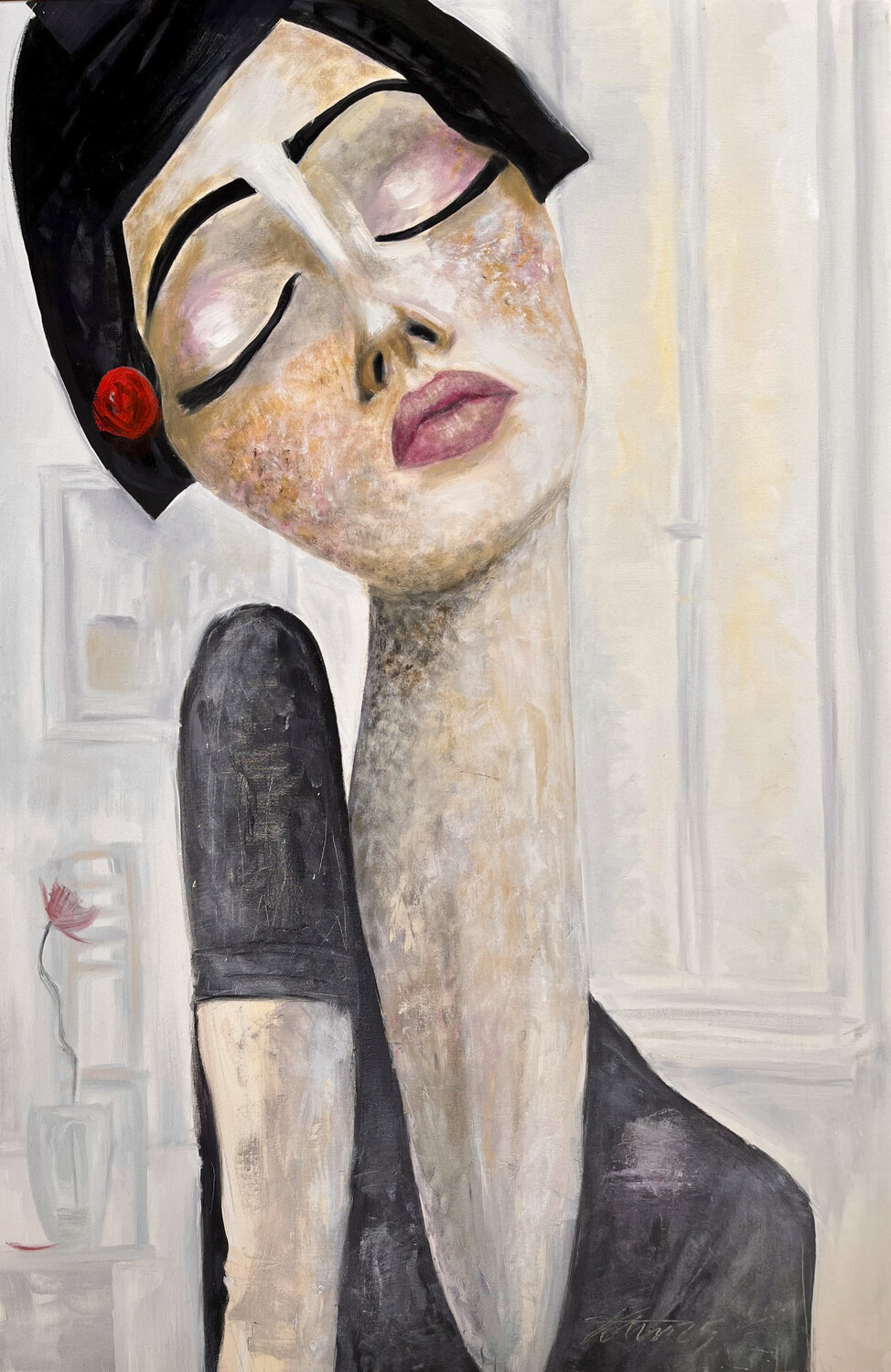 Madam Cordy * Original painting for sale