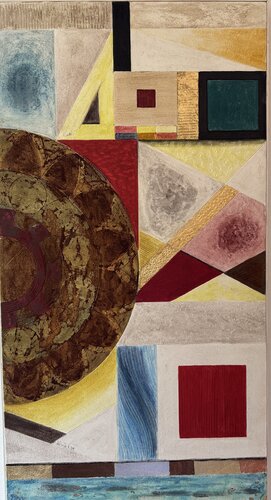 Equilibrio corroso by Alceste Venneri, Painting for Sale on Select