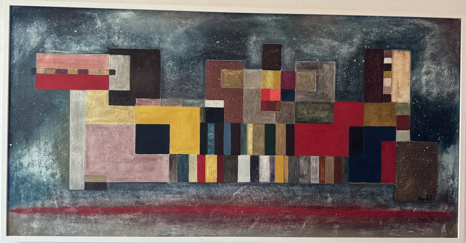 Orizzonte della materia Alceste Venneri Original painting for sale