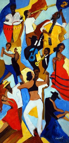 Rhythmic Ascent by Valerie Vescovi, Painting for Sale on Select