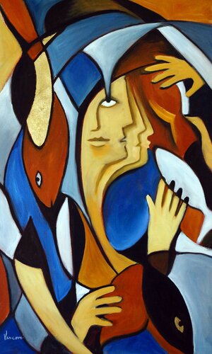 Primordial Thoughts by Valerie Vescovi, Painting for Sale on Select