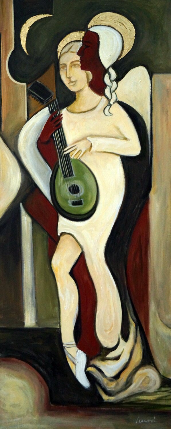 SERENITY 2 Valerie Vescovi Original painting for sale