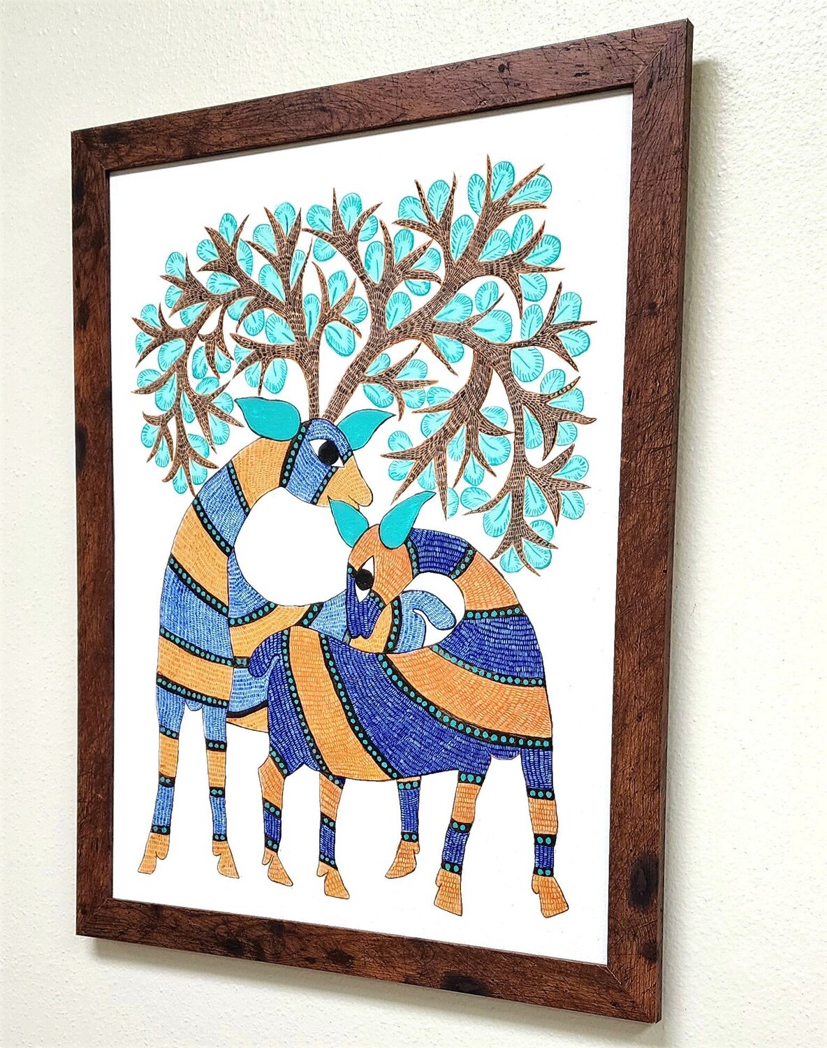 DUO Jyoti Ahuja Tyagi Original painting for sale