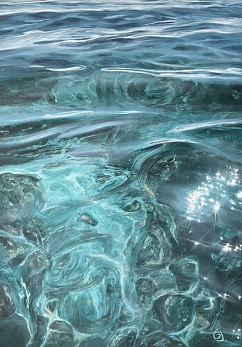 Clear by Julie Gazounaud, Painting for Sale on Select