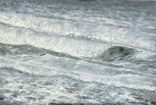 Loud Silence by Julie Gazounaud, Painting for Sale on Select