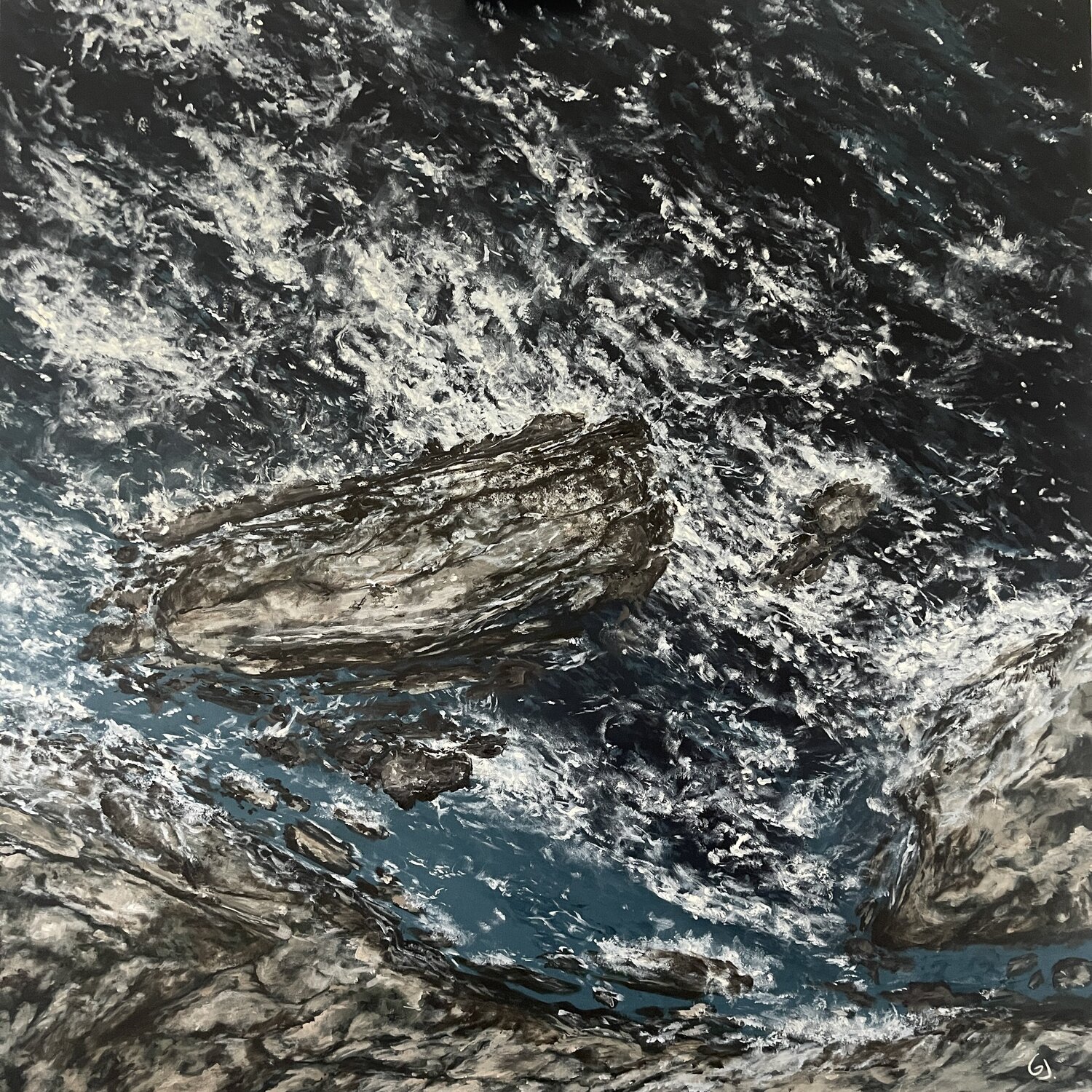 Freedom Julie Gazounaud Original painting for sale