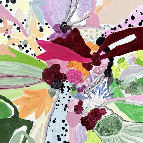 Symphony of shapes by Maria Esmar, Painting for Sale on Select