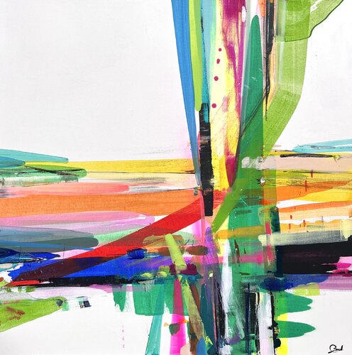 Harmony in motion by Maria Esmar, Painting for Sale on Select