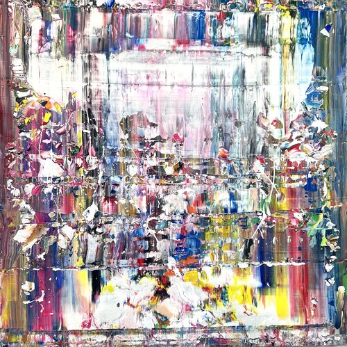 Raining rainbows by Maria Esmar, Painting for Sale on Select