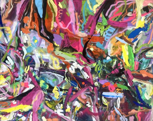 I am my own muse by Maria Esmar, Painting for Sale on Select