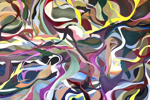 A coeur ouvert by Maria Esmar, Painting for Sale on Select