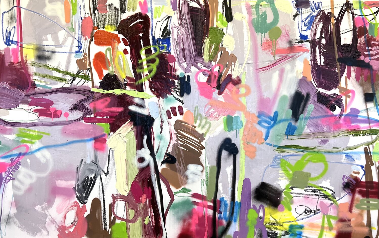 Cosmopolitan Maria Esmar Original painting for sale