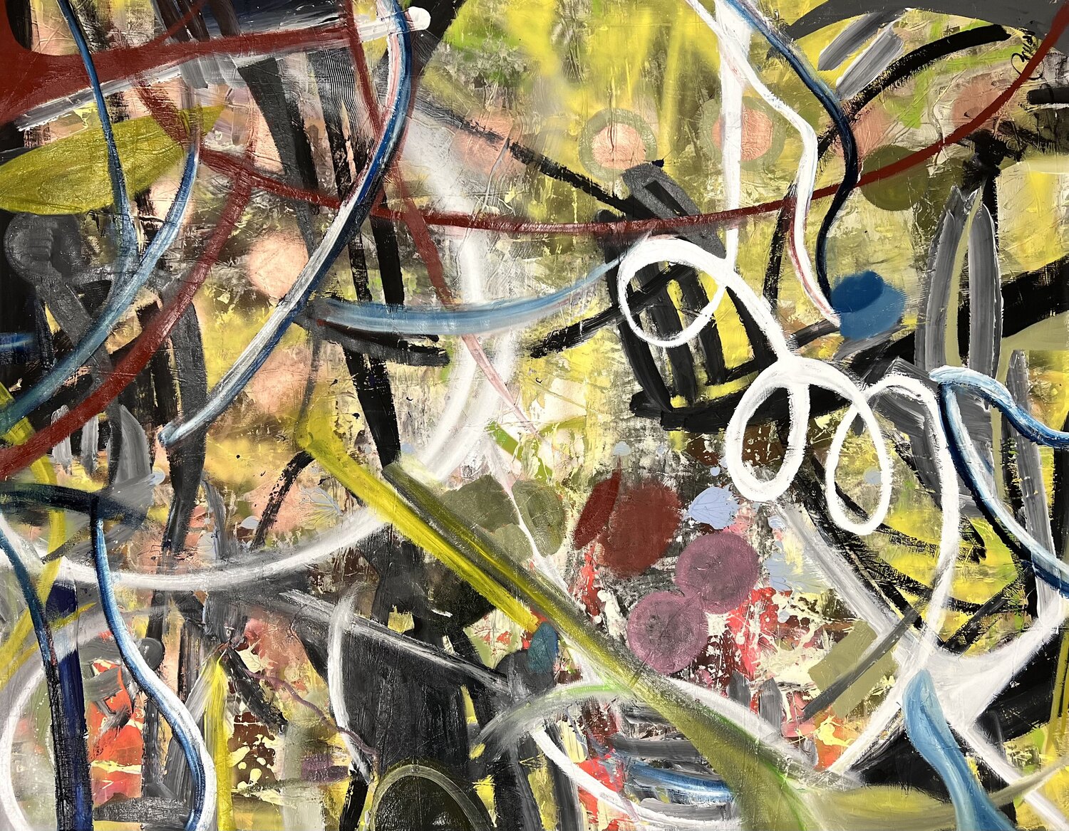 Futurity Maria Esmar Original painting for sale