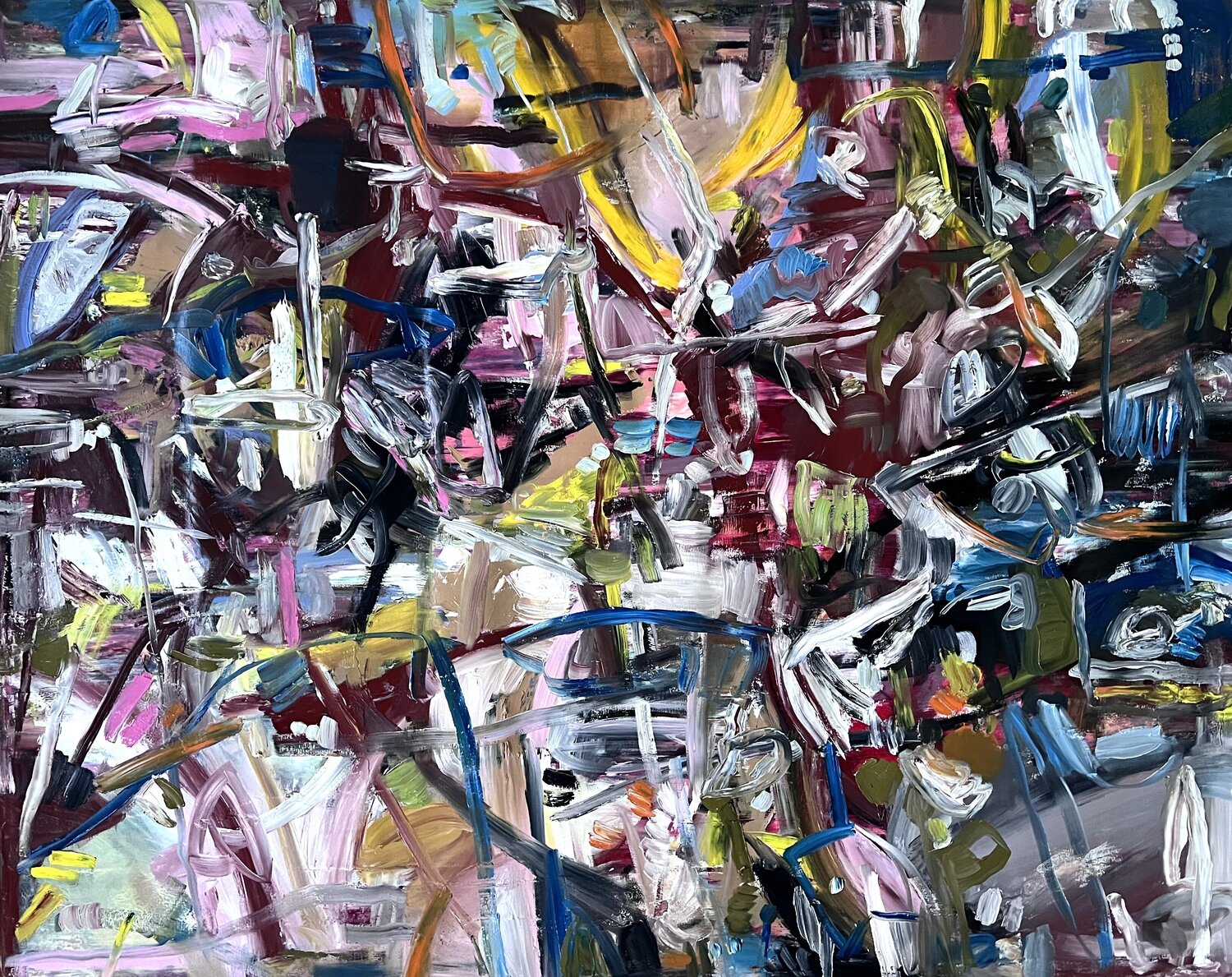 Will to empower Maria Esmar Original painting for sale