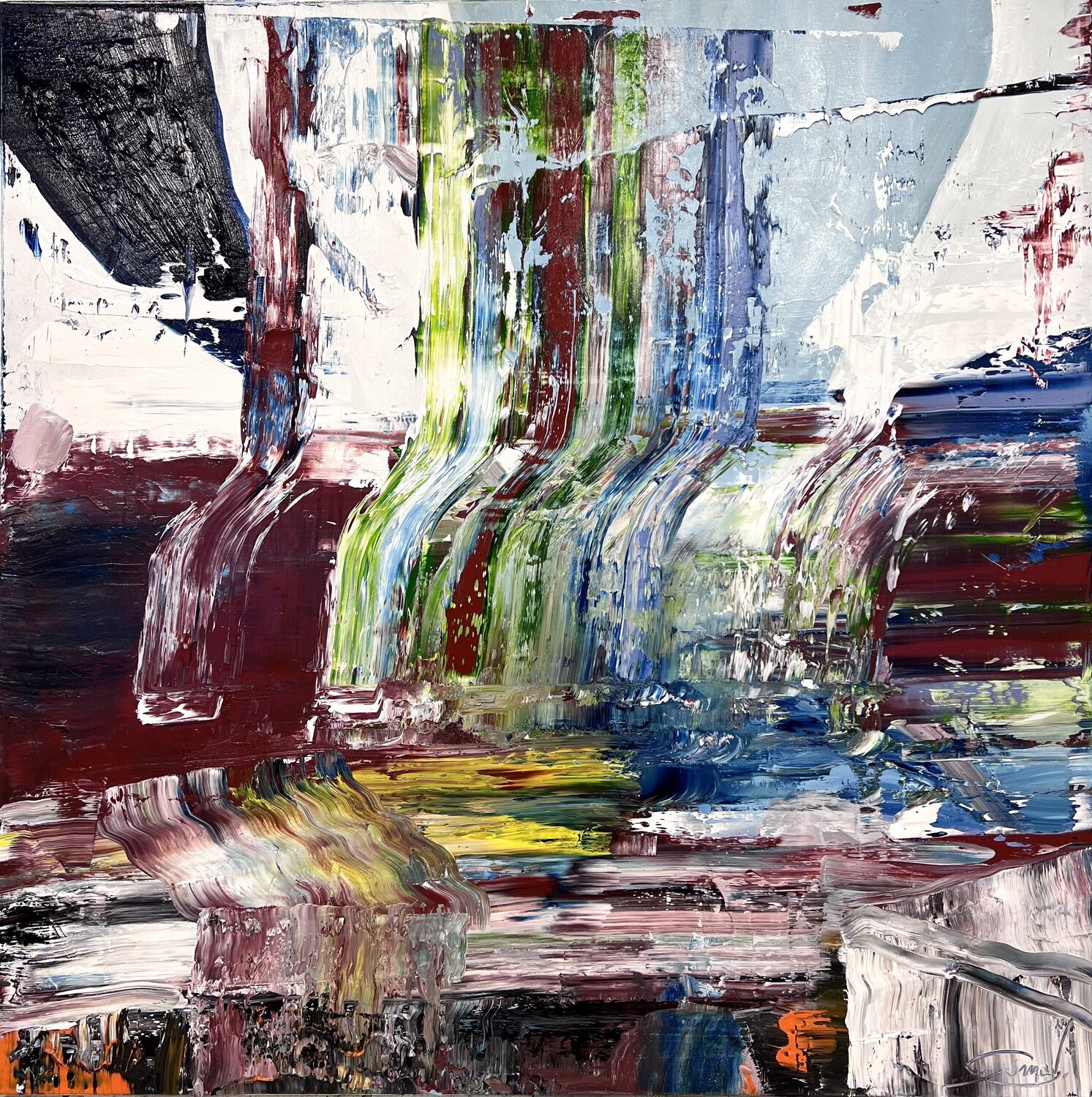 Inception Maria Esmar Original painting for sale