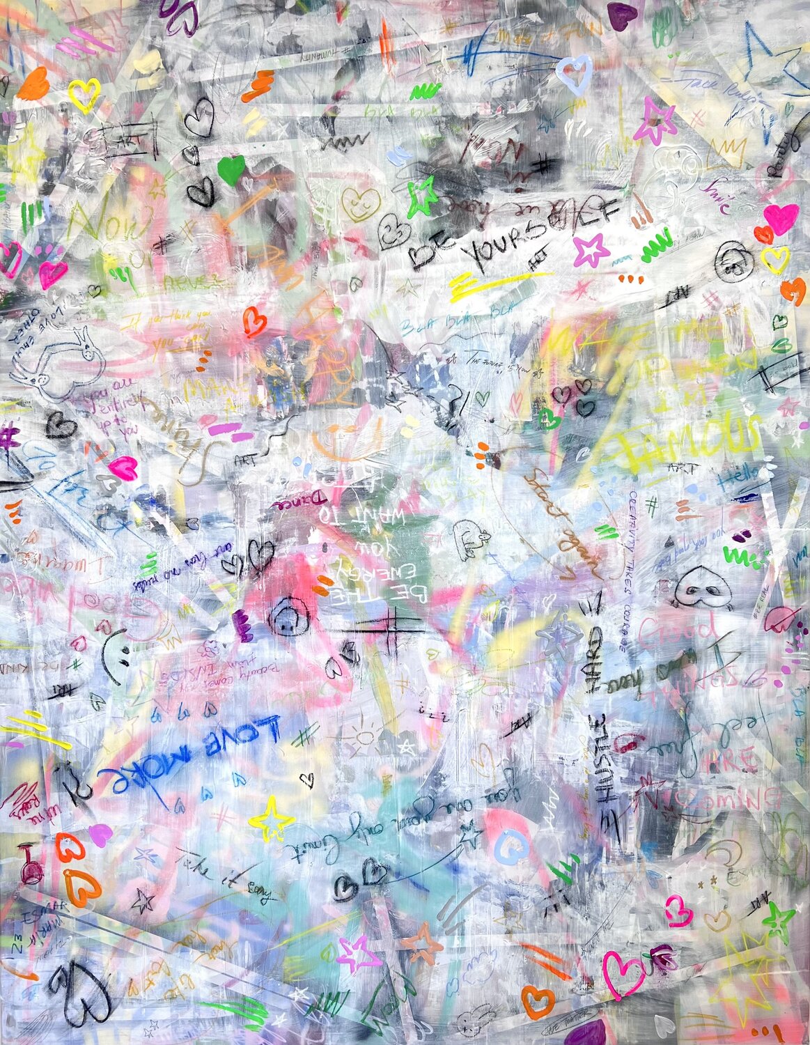 Hashtag Maria Esmar Original painting for sale