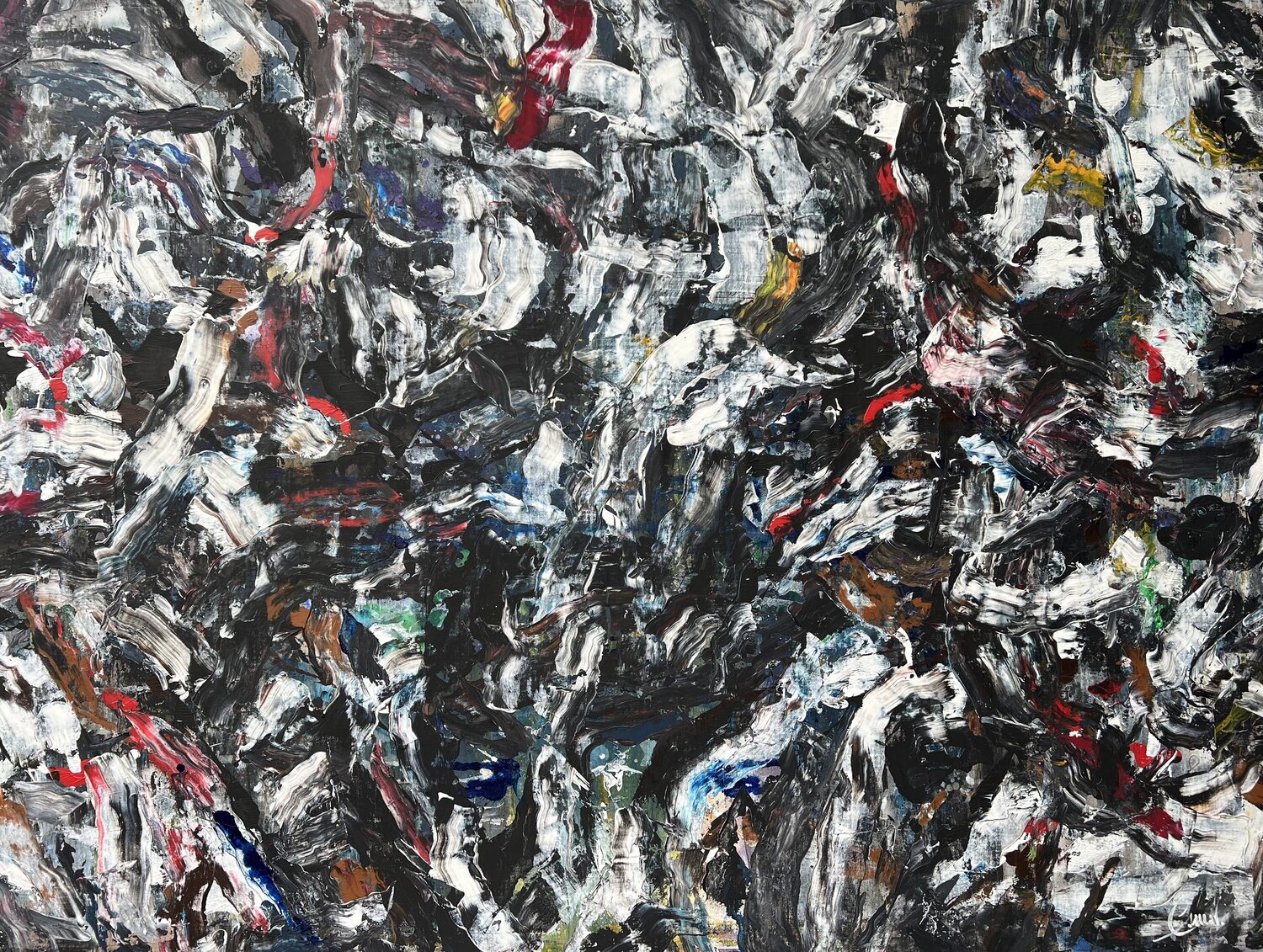 A deeper understanding Maria Esmar Original painting for sale