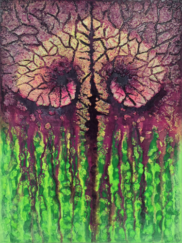 Hungry Eyes by Soňa Kartes, Painting for Sale on Select