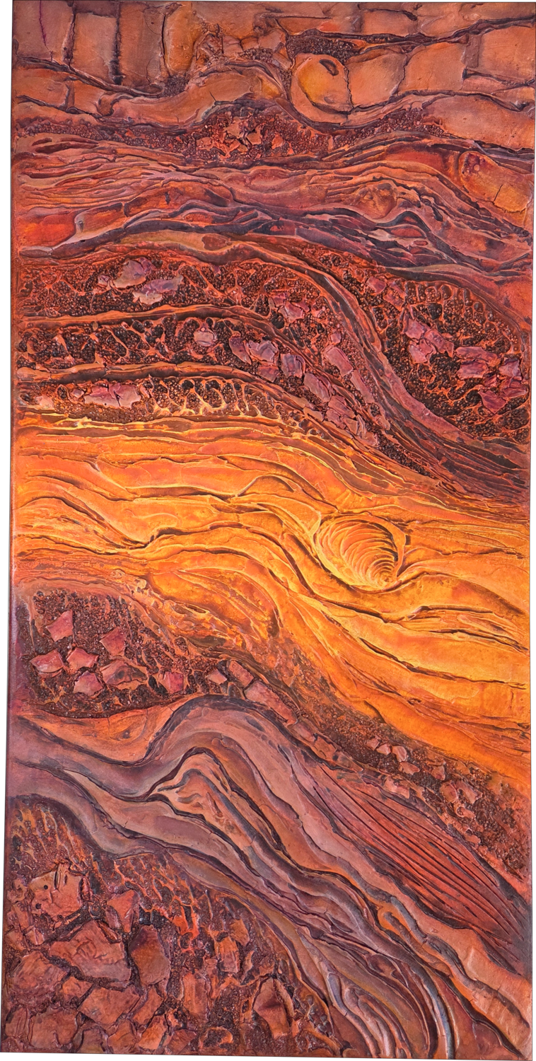 Hamersley Gorge Soňa Kartes Original painting for sale