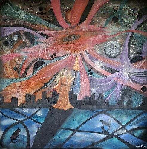 Ecate by Luigia Boccalone, Painting for Sale on Select