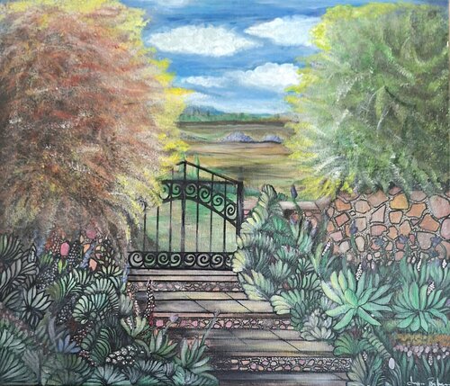 Giardini d' Estate by Luigia Boccalone, Painting for Sale on Select