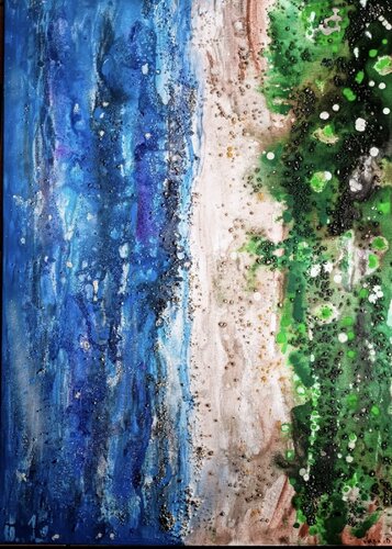 Tra mare e terra by Luigia Boccalone, Painting for Sale on Select