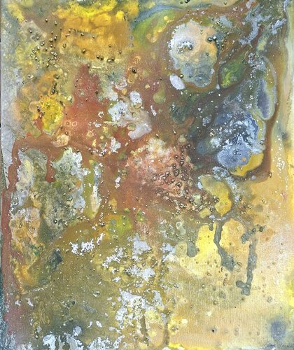 Granelli d'oro by Luigia Boccalone, Painting for Sale on Select