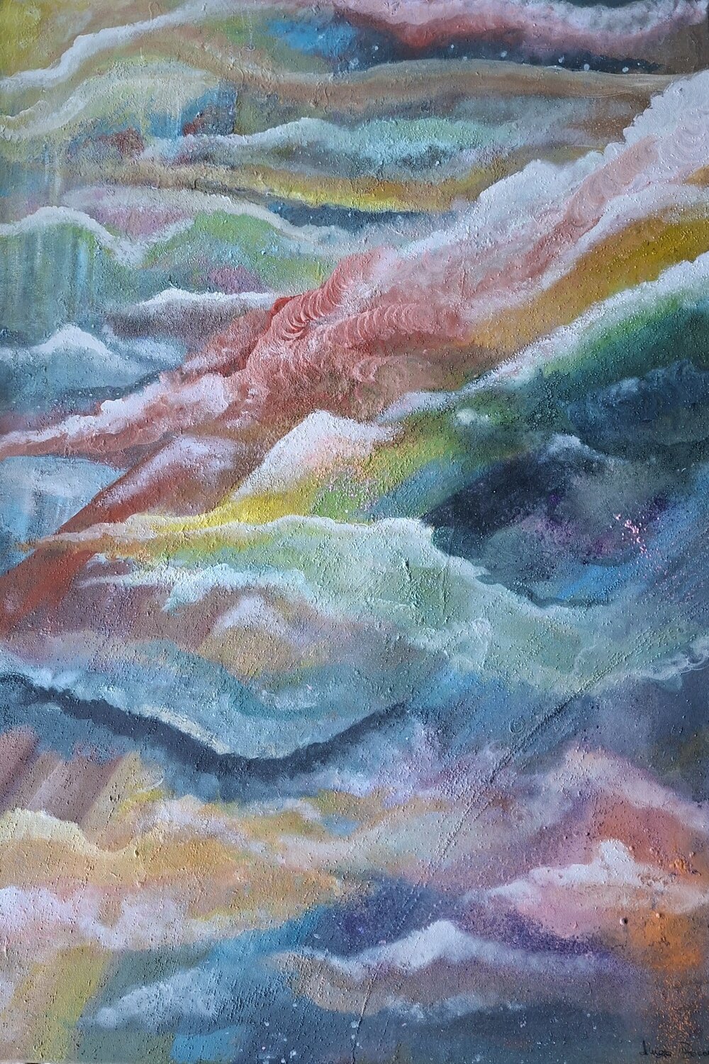Arco nel tempo Luigia Boccalone Original painting for sale