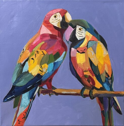 The Branch Where Secrets Bloom by Nancy DeMore, Painting for Sale on Select