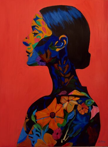 The Quiet Bloom by Nancy DeMore, Painting for Sale on Select