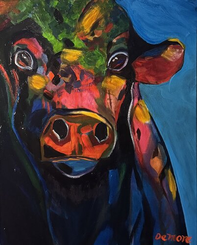 Moxie by Nancy DeMore, Painting for Sale on Select