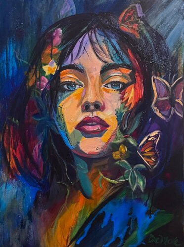 Entwined by Nancy DeMore, Painting for Sale on Select