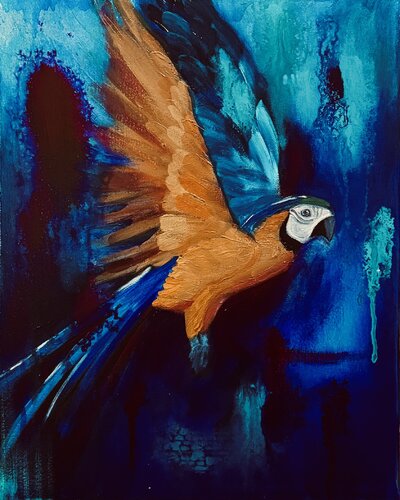 Wings of Light by Nancy DeMore, Painting for Sale on Select