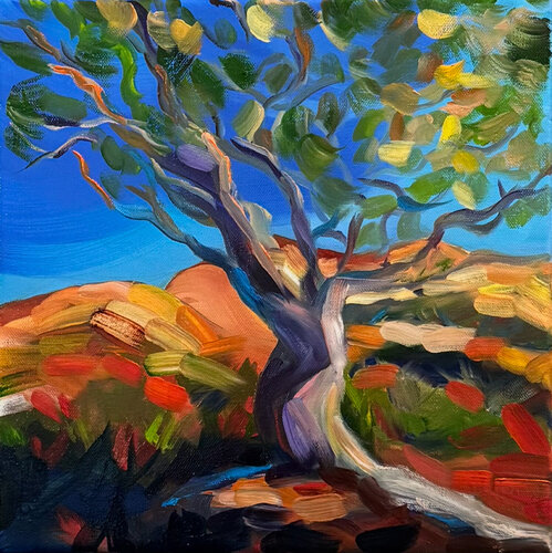 Swirling Essence by Nancy DeMore, Painting for Sale on Select