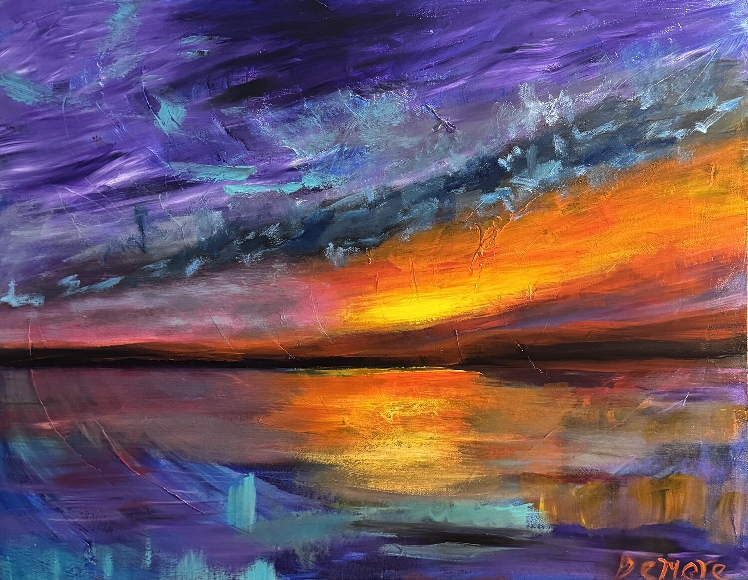 Ascend Nancy DeMore Original painting for sale