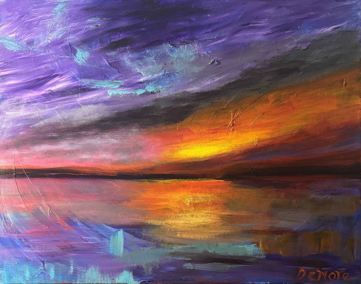 Ascend Nancy DeMore Original painting for sale