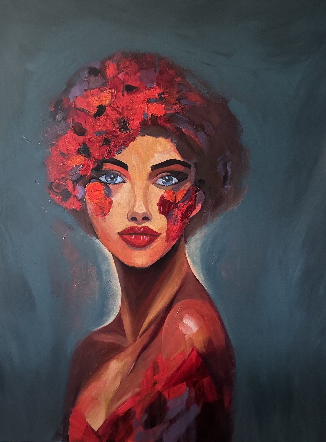 Afterlight Nancy DeMore Original painting for sale