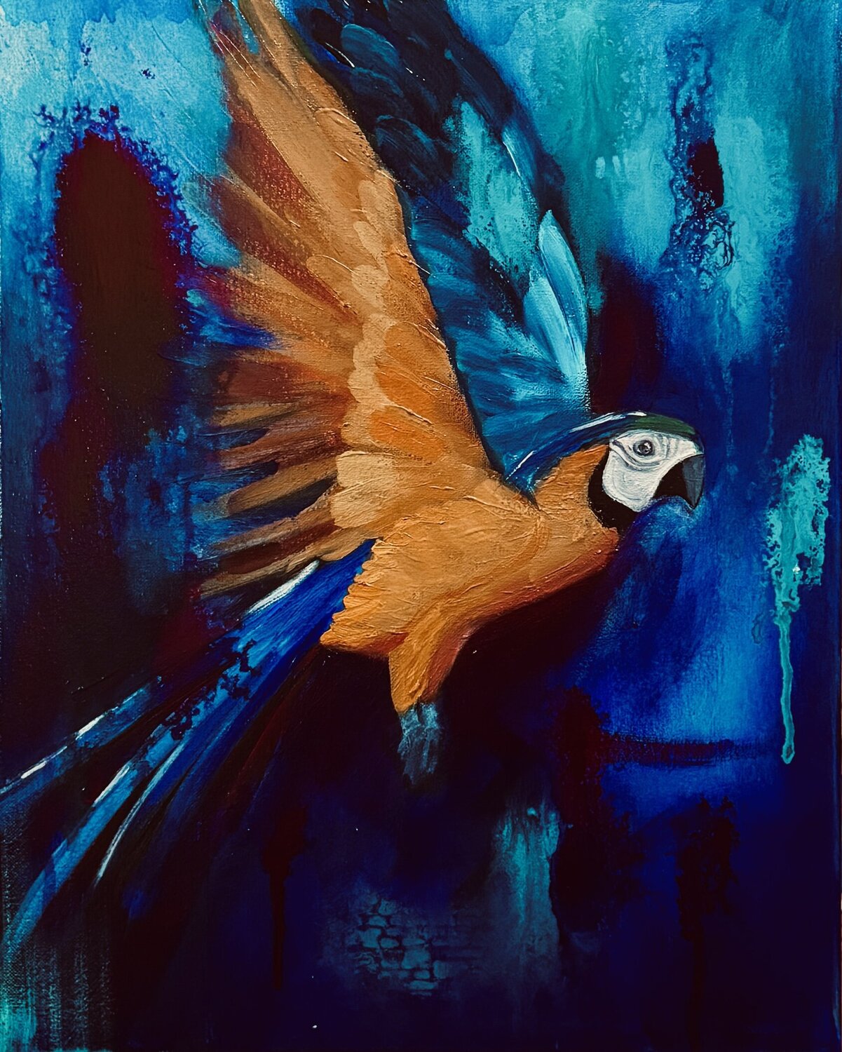 Wings of Light Nancy DeMore Original painting for sale