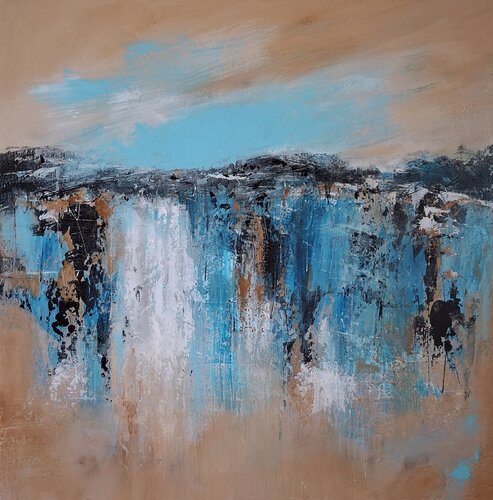 Coup de sirocco by Françoise Schmidt, Painting for Sale on Select
